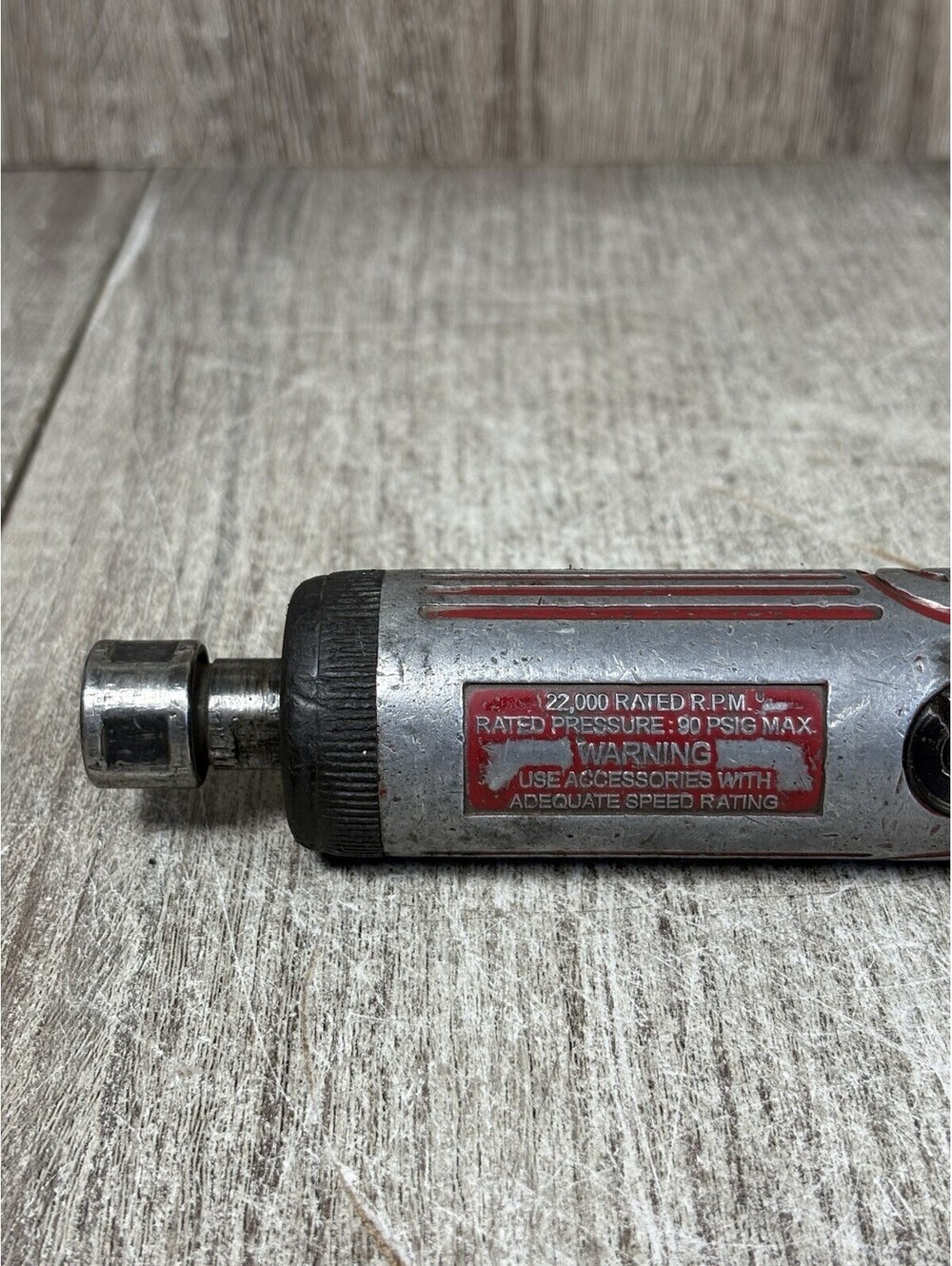 Chicago Pneumatic CP Air Die Grinder 22,000 RPM 90 PSI Straight Pneumatic Tool